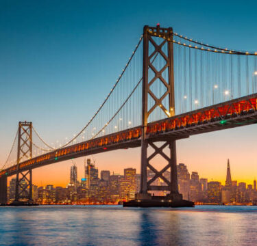 Iconic San Francisco skyline for trusted international pet shipping from San Francisco, CA